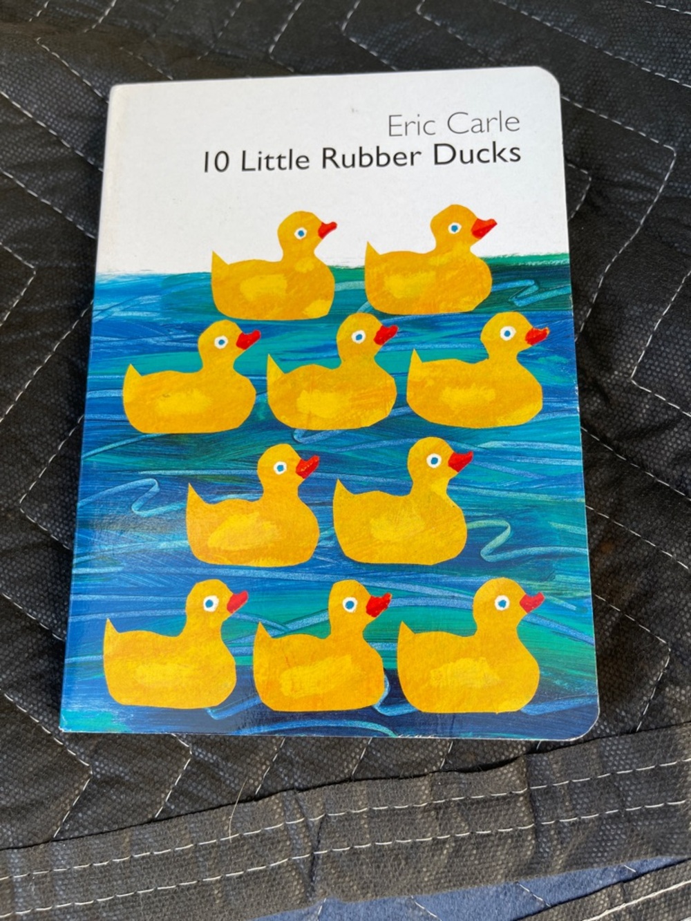10 Little Rubber Ducks Board Book - Yellow